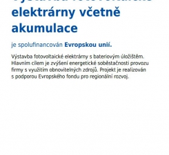 Energetická soběstačnost firmy